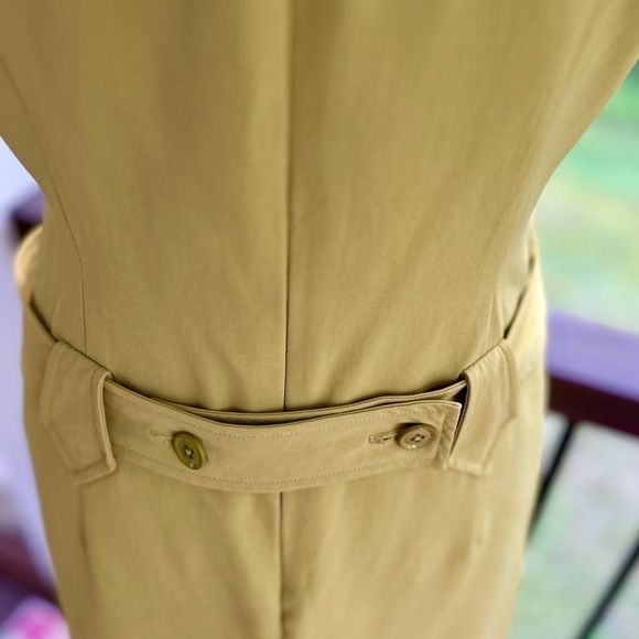 Banana Republic Sleeveless Mini Mod Jumper Style Dress Womens Sz 10 Yell… - Picture 6 of 8